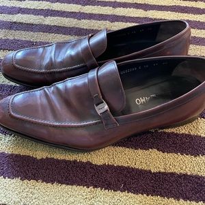Brown mens Ferragamo Loafers